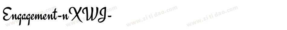 Engagement-nXWJ字体转换
