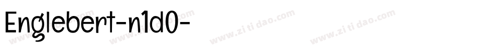 Englebert-n1dO字体转换