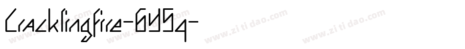 Cracklingfire-6Y5q字体转换