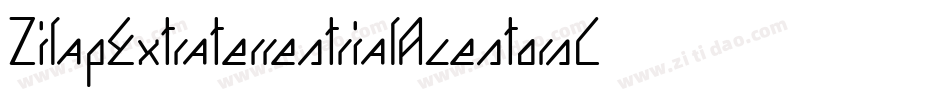 ZilapExtraterrestrialAcestorsCultural-xM5q字体转换