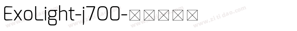 ExoLight-j7O0字体转换 ExoLight-j7O0字体转换