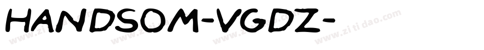 Handsom-VGDZ字体转换