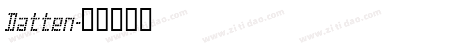 Datten字体转换