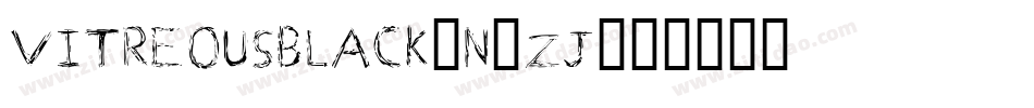 VitreousBlack-n3zJ字体转换