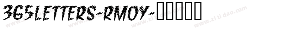 365Letters-rm0y字体转换