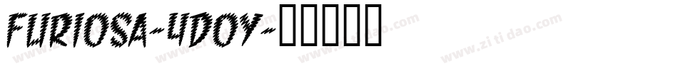 Furiosa-4D0Y字体转换