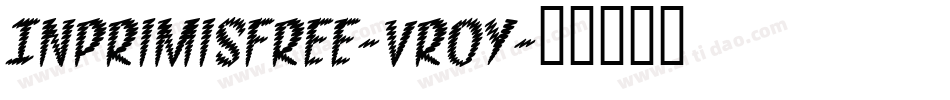 InprimisFree-vr0y字体转换 InprimisFree-vr0y字体转换