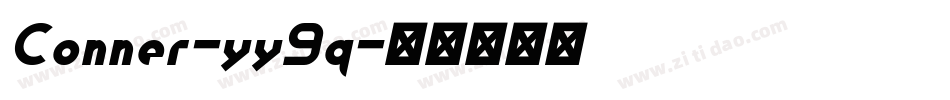 Conner-yy9q字体转换