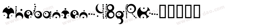 Thebanten-4BgRK字体转换