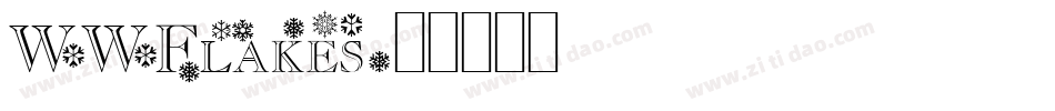 WWFlakes字体转换