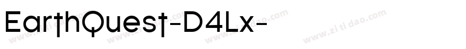 EarthQuest-D4Lx字体转换
