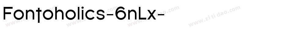 Fontoholics-6nLx字体转换