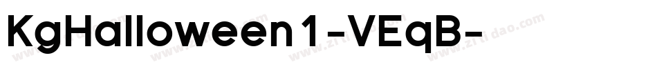KgHalloween1-VEqB字体转换