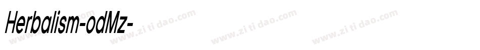 Herbalism-odMz字体转换 Herbalism-odMz字体转换