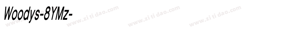 Woodys-8YMz字体转换