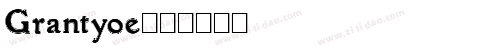 Grantyoe字体转换