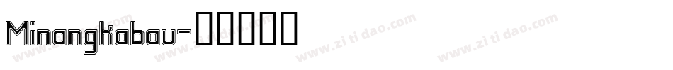 Minangkabau字体转换