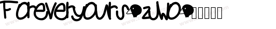 Foreveryours-2jwo字体转换