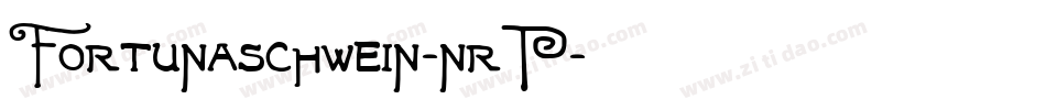 Fortunaschwein-nrP字体转换