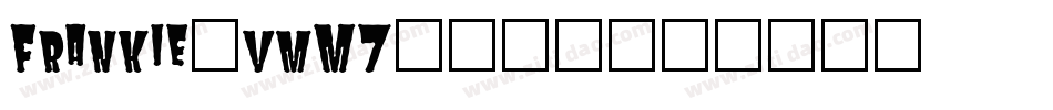 Frankie-vmM7字体转换