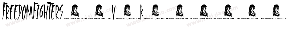 FreedomFighters-7v5K字体转换