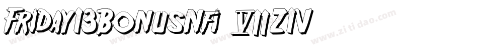 Friday13BonusNfi-7Z1V字体转换