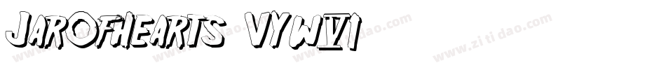 JarOfHearts-VYw6字体转换