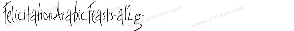 FelicitationArabicFeasts-a12g字体转换