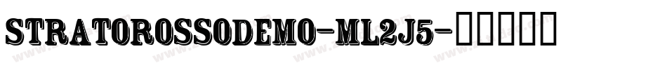 StratoRossoDemo-mL2j5字体转换