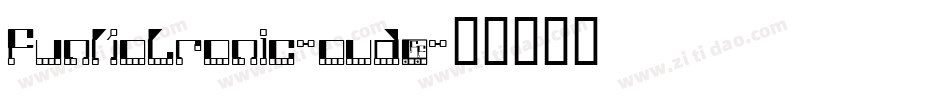 Funkotronic-2vd3字体转换