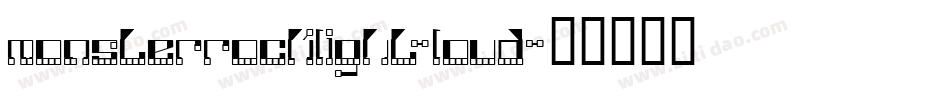 MonsterRockLight-l2vd字体转换 MonsterRockLight-l2vd字体转换