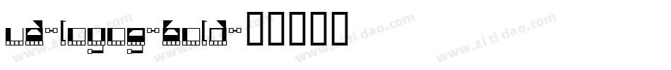 VD-LogoG-Bold字体转换