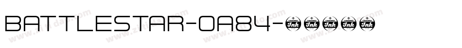 Battlestar-0a84字体转换