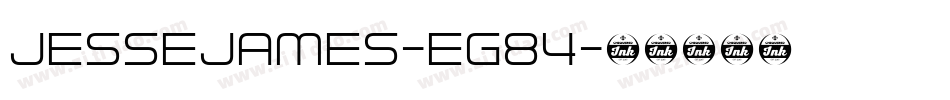 Jessejames-EG84字体转换