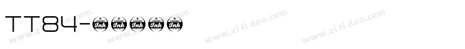TT84字体转换