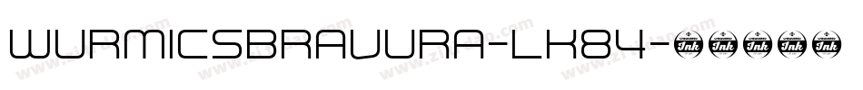 WurmicsBravura-LK84字体转换
