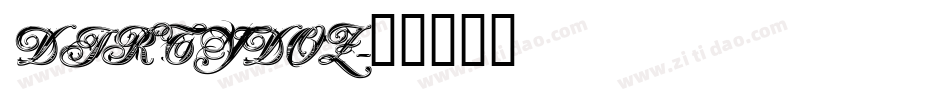DIRTYDOZ字体转换