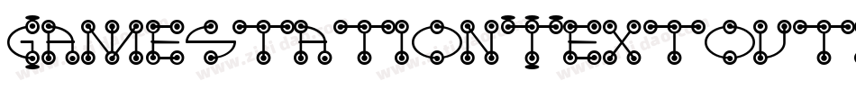 GamestationTextoutline-6OwM字体转换