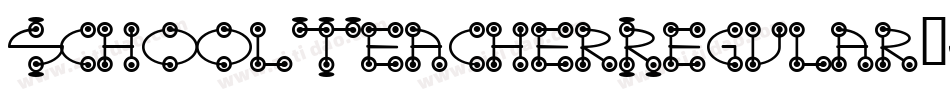 SchoolTeacherRegular-jOwM字体转换