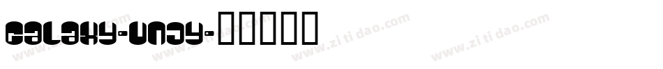 Galaxy-vnjy字体转换