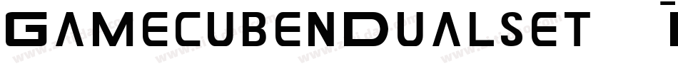 GamecubenDualset-L85D字体转换