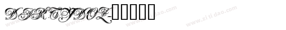 DIRTYDOZ字体转换