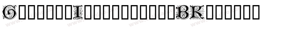 GenzschInitials-7oBK字体转换