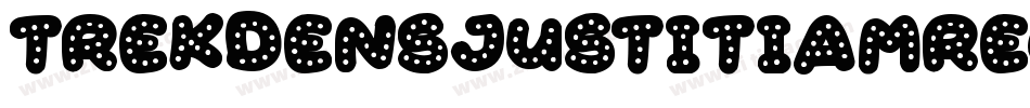 TrekdensJustitiamRegular-g7yE字体转换