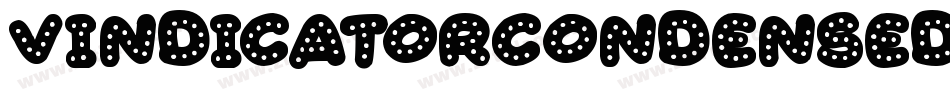 VindicatorCondensedItalic-J7yE字体转换