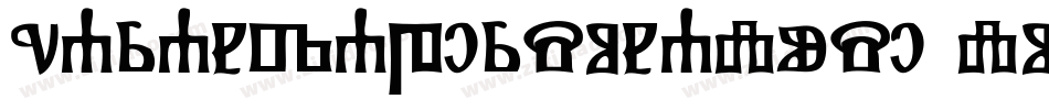 CarandaPersonalUse-qLOq字体转换