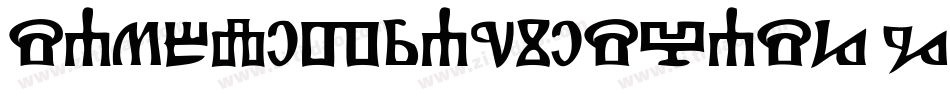 SambleTracieSwash-GOqVy字体转换