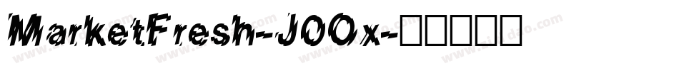 MarketFresh-J0Ox字体转换