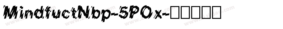 MindfuctNbp-5POx字体转换