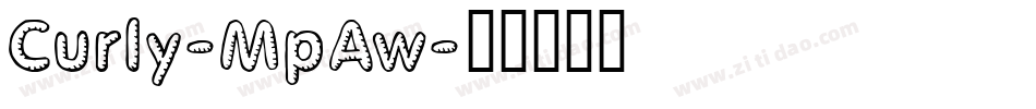 Curly-MpAw字体转换